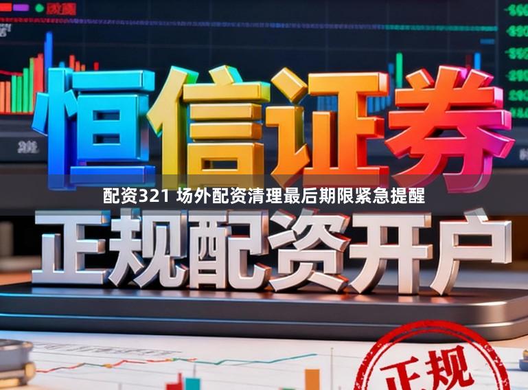 配资321 场外配资清理最后期限紧急提醒