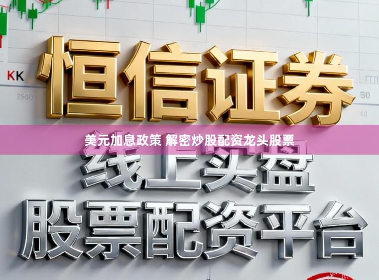 美元加息政策 解密炒股配资龙头股票