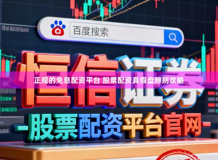 正规的免息配资平台 股票配资真假盘辨别攻略