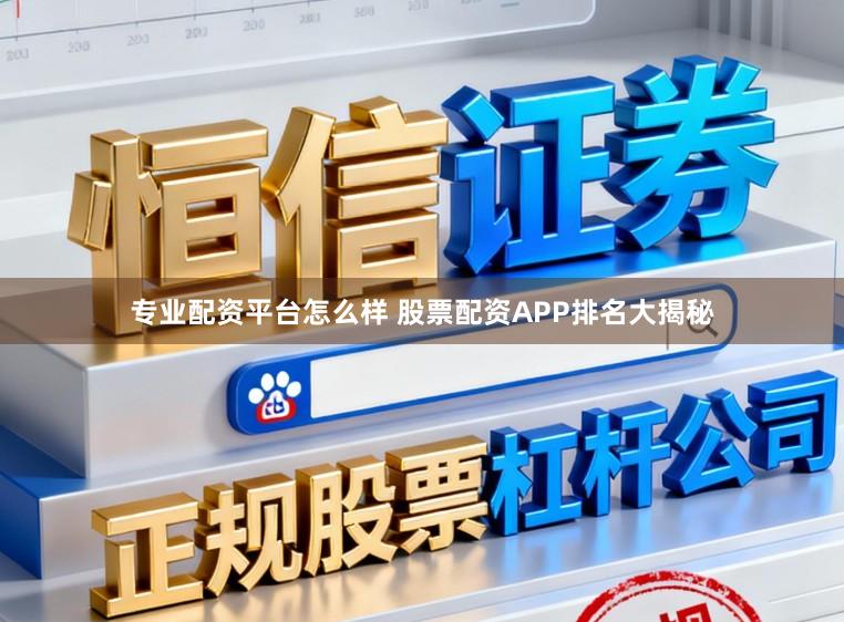 专业配资平台怎么样 股票配资APP排名大揭秘