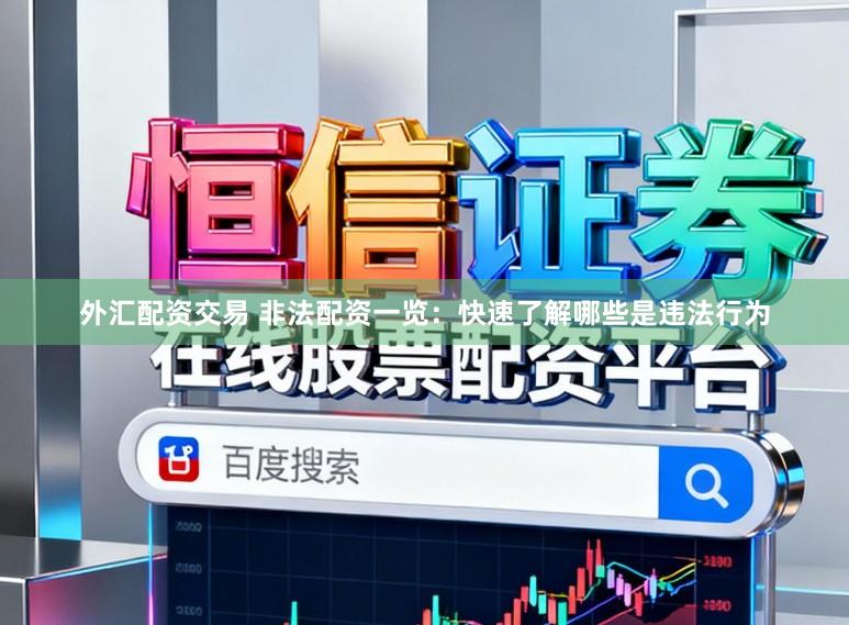 外汇配资交易 非法配资一览：快速了解哪些是违法行为